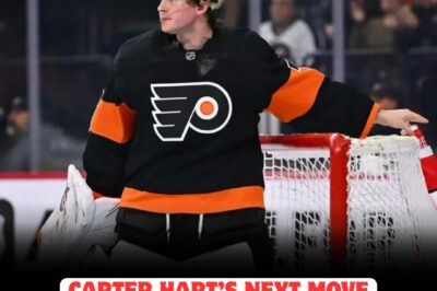Carter Hart POISED FOR STUNNING $5 MILLION MOVE to Western Conference powerhouse—fans left REELING as rumors swirl about a game-changing signing that could tip the balance of the entire NHL, ignite a FRANTIC bidding war, and send shockwaves through the league’s top contenders!
