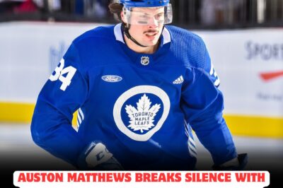 Auston Matthews breaks silence with clear message to Maple Leafs after Anthony Stolarz’s public outburst