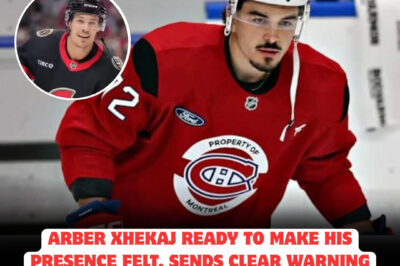 ARBER XHEKAJ Sends a FIERY WARNING to the Ottawa Senators—Tonight’s Clash Promises EXPLOSIVE ACTION as the Canadiens’ Enforcer Vows to DOMINATE the Ice! Hockey Fans Brace for DRAMA, INTENSITY, and Potential MAYHEM as Xhekaj’s Bold Statement Sets the Stage for a NIGHT of UNFORGETTABLE CHAOS.