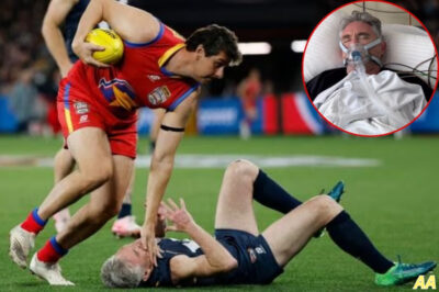 HEALTH HORROR BOMBSHELL STRIKES AGAIN! Dave Hughes RUSHED BACK to Hospital with GUT-WRENCHING Lung Complications – 6 Weeks After Brutal AFL Legends Beatdown!