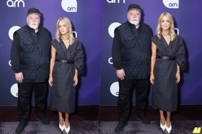 Monochrome Magic Meets Blue Lightning—Abbey Gelmi Outshines Kyle & Jackie O at Sydney ARN Upfronts!