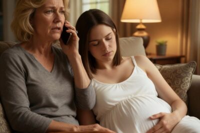 I arrived unannounced to see my pregnant daughter—only to discover her collapsed on the floor. At that very moment, her husband was on a yacht with another woman. I sent him six words, and he turned pale instantly