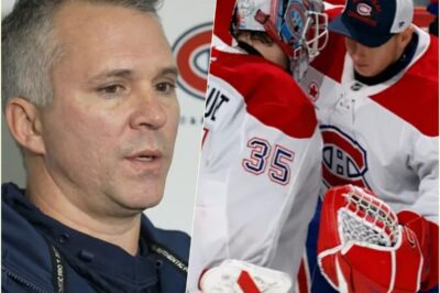 MARTIN ST-LOUIS SHOCKS HOCKEY FANS WITH BOLD GOALIE SHAKEUP AFTER CANADIENS’ CRUSHING LOSS TO MAPLE LEAFS—UNEXPECTED DECISION IGNITES CONTROVERSY AND LEAVES EVERYONE WONDERING IF THIS DRAMATIC MOVE SIGNALS A DESPERATE ATTEMPT TO SAVE MONTREAL’S SEASON OR A MASTER PLAN UNFOLDING BEFORE OUR EYES.
