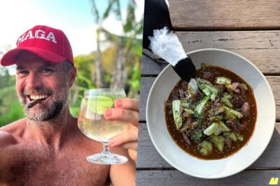 Bird vs. Chef! Pete Evans’ Magpie Helps Itself to His Dinner and Chaos Ensues