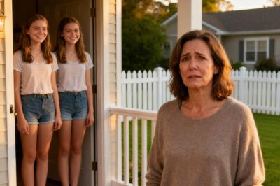 My husband’s sudden death revealed twin daughters I never knew existed—children I chose to raise as my own. For thirteen years, I gave up everything to give them a life. But one evening, I returned home to find my suitcases on the porch and the door barred. I had long foreseen this moment… and so had prepared my revenge.