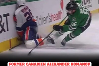 DISASTER STRIKES: Alexander Romanov’s season ends in HEARTBREAK as Mikko Rantanen receives a SHOCKING suspension for a CONTROVERSIAL hit—fans OUTRAGED, demanding answers and fearing this could be the most DEVASTATING blow to Romanov’s career and the league’s reputation in recent NHL HISTORY.
