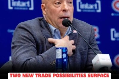 With injuries mounting at an ALARMING rate, Kent Hughes is reportedly preparing for two SHOCKING trade possibilities that could TRANSFORM the Canadiens overnight—sources suggest secret negotiations are underway, sparking FEARS and EXCITEMENT about a dramatic roster overhaul that could redefine Montreal’s championship hopes!