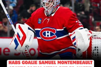 HABS GOALIE SAMUEL MONTEMBEAULT FORCED OFF SOCIAL MEDIA by EXPLOSIVE FAN OUTRAGE—Montreal’s beloved netminder QUITS online platforms after facing a TSUNAMI of ANGRY COMMENTS, leaving the hockey world STUNNED and raising urgent questions about TOXICITY and PLAYER SAFETY in the age of DIGITAL FURY!
