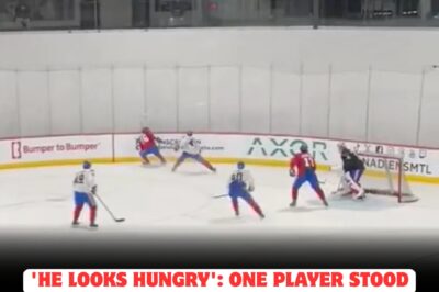 ‘He looks hungry’: One player stood out at Canadiens practice this morning in Brossard