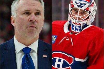 Martin St-Louis STUNS Fans as He ABANDONS Previous Commitment to Montembeault, IGNITING a WILD Goalie WAR in Montreal—Coach DECLARES the Net Is Up for GRABS, Leaving the Team’s Future in CHAOS and the Entire NHL on EDGE Over Who Will Seize the CREASE!