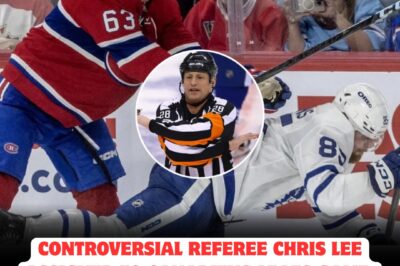 NHL FANS OUTRAGED: Notorious referee CHRIS LEE set to officiate Canadiens vs. Leafs showdown, sparking FEARS of biased calls and another SCANDAL on the ice—social media explodes as Montreal and Toronto supporters brace for CHAOS and demand answers from league officials ahead of the high-stakes clash.