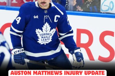 Auston Matthews INJURY SHOCK Sends Toronto Maple Leafs Fans Into PANIC—Doctors Reveal MIXED News That Could TURN the Entire NHL Season UPSIDE DOWN, With Speculation RAGING Over Whether the Superstar’s Career Is in JEOPARDY or If a MIRACLE Recovery Could Save the Leafs’ Playoff Hopes!