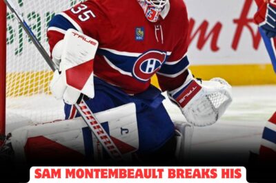Montreal’s Sam Montembeault BREAKS HIS SILENCE Following HUMILIATING Taunts at Bell Centre—Goaltender’s STUNNING Response Sends SHOCKWAVES Through the Hockey World, Leaving Fans and Critics STUNNED and Raising UNCOMFORTABLE Questions About Respect and Pressure in Professional Sports!