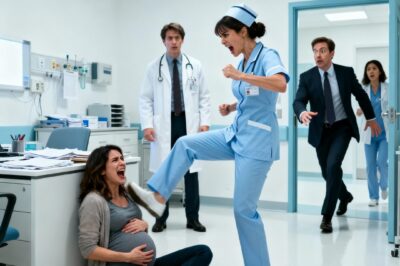 I walked into my husband’s office to surprise him with lunch and found him kissing another woman passionately, when I confronted him, she attacked me and kicked my eight month pregnant belly, my husband laughed, that’s when the door opened and their faces dropped