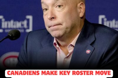 CANADIENS ROCK NHL with DRAMATIC ROSTER SHAKE-UP after Alex Newhook’s DEVASTATING LONG-TERM INJURY—Montreal fans REELING as management makes BOLD MOVE that could CHANGE the course of the entire season! Is this the END of the Habs’ playoff dreams?