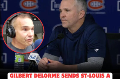 SHOCKING WARNING: Gilbert Delorme publicly calls out Martin St-Louis, urging him to make URGENT changes before Montreal Canadiens spiral into CHAOS! With fans demanding answers and the team teetering on the edge, could St-Louis IGNORE this explosive advice and risk Montreal’s future in the NHL?
