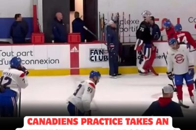SHOCKING chaos erupts at Canadiens practice in Brossard as coach Martin St-Louis makes a DRAMATIC and UNEXPECTED exit, leaving players and fans STUNNED! Rumors swirl about INTERNAL TURMOIL and a possible crisis—could this be the most UNPRECEDENTED moment in Montreal’s recent history? The truth behind the EXIT revealed!