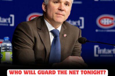 Canadiens’ Entire Season Could Explode Tonight As Martin St-Louis Makes A Shocking Goalie Call Against The Mammoth—Will This Bold Move Trigger A Legendary Upset Or Unleash A Nightmare That Haunts Montreal Forever? Hockey Experts Reeling As The Pressure Mounts, Fans Bracing For The Most Unpredictable Night In Years!