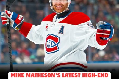 MIKE MATHESON’s LUXURY purchase sends SHOCKWAVES through Montreal—fans and insiders speculate wildly about his secret motives as rumors swirl of UNBELIEVABLE wealth, hidden agendas, and a possible move that could SHAKE the Canadiens to their core. Is Matheson hiding something BIG beneath his glamorous new acquisition?