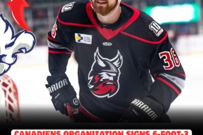 Canadiens Organization Makes Jaw-Dropping Move, Signing Towering 6-Foot-3 Power Forward In A Bid To Revolutionize Their Roster—Fans Stunned As Management Declares This Beast Will Crush Opponents And Transform The Team’s Fate, Sending Shockwaves Through The League Ahead Of The Most Anticipated Season In Franchise History