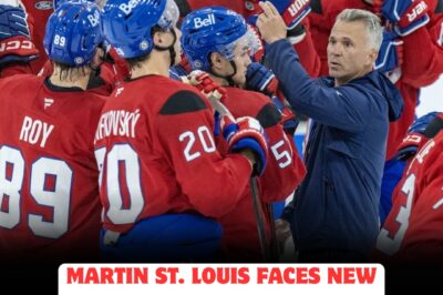 SHOCKWAVES hit Montreal as Martin St. Louis’ CONTROVERSIAL in-game choices leave fans OUTRAGED—Canadiens’ playoff hopes in DANGER, with some demanding his REMOVAL after what many call “UNFORGIVABLE ERRORS”! Is St. Louis LOSING CONTROL of the team at the WORST possible time?