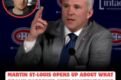 EXPLOSIVE NIGHT ON THE HABS BENCH: MARTIN ST-LOUIS BREAKS HIS SILENCE ABOUT MONTEMBEAULT’S SECRET MELTDOWN, UNCOVERING UNBELIEVABLE TENSION, HIDDEN ARGUMENTS, AND A SURPRISING TWIST THAT COULD CHANGE THE TEAM FOREVER—THE FULL STORY WILL LEAVE EVERYONE IN SHOCK!
