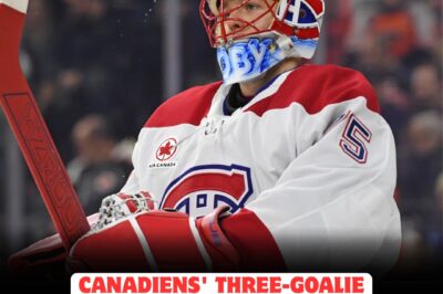 TRADE FRENZY ERUPTS AS CANADIENS’ THREE-GOALIE NIGHTMARE PUTS JAKUB DOBES ON THE HOT SEAT—INSIDERS REVEAL STUNNING DETAILS OF POTENTIAL DEALS, UNREST IN THE LOCKER ROOM, AND THE EXPLOSIVE IMPACT THIS SHOCKING SITUATION COULD HAVE ON THE NHL LANDSCAPE!