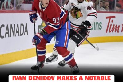 Ivan Demidov “SHOCKS FANS” by making a “DRAMATIC PERSONAL SACRIFICE” off the ice to “PROVE HIS LOYALTY” to the Canadiens—analysts predict this “UNEXPECTED ACT” will “INSPIRE THE LOCKER ROOM,” “FORCE RIVALS TO TAKE NOTICE,” and “ELEVATE DEMIDOV’S STATUS” as Montreal’s newest “UNSTOPPABLE FORCE.”
