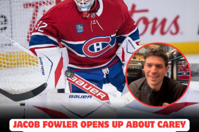 CAREY PRICE’S SHOCKING PHONE CALL TO JACOB FOWLER BEFORE NHL DEBUT—FOWLER OPENS UP ABOUT EMOTIONAL ADVICE, UNEXPECTED BLESSING, AND THE SECRETS THAT COULD CHANGE THE FUTURE OF CANADIENS GOALTENDING FOREVER, LEAVING FANS SPEECHLESS AND RIVALS IN FEAR!