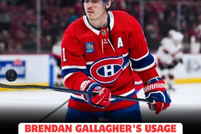 Brendan Gallagher’s role with the Canadiens faces a SHOCKING crisis as fans and analysts DEMAND a seismic change. Montreal erupts in CONTROVERSY, with calls for a RADICAL shakeup growing louder each day, leaving Gallagher’s future in question and the team’s leadership scrambling for answers in a season-defining moment.