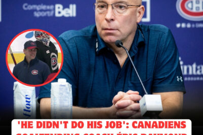 FIRESTORM ERUPTS in Montreal as Canadiens’ goaltending coach Éric Raymond faces RUTHLESS DISMISSAL CALLS—Fans and insiders BLAST him for FAILING to DEVELOP young goalies, demanding IMMEDIATE ACTION to save the franchise from a GOALTENDING CRISIS that could DESTROY the team’s future!