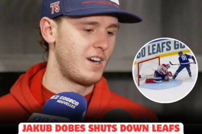Jakub Dobes STUNS the Leafs with an UNBELIEVABLE performance, leaving fans in SHOCK as Canadiens snatch a wild shootout win—Montreal’s goalie dilemma EXPLODES, experts warn the team could face a CRISIS if Dobes continues to DOMINATE and threaten the future of established netminders!