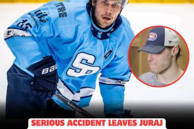 Tragedy STRIKES as Juraj Slafkovsky’s ex-teammate Roman Kukumberg Jr is left FIGHTING FOR HIS LIFE after a DEVASTATING accident—insiders reveal the SHOCKING details behind the crash that has rocked the hockey world, leaving fans and colleagues in TEARS and raising URGENT questions about safety on and off the ice.