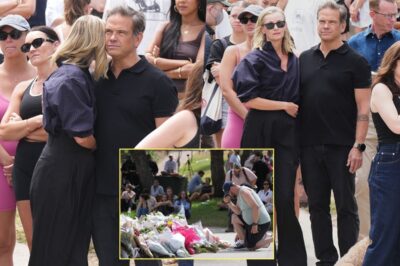 Heartbreaking Bondi Vigil: Sarah Murdoch’s Emotional Collapse and Lachlan’s Comforting Embrace During Terror Attack Memorial